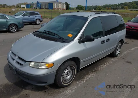 2000 Dodge Caravan из США, поврежденный, VIN 2B4GP2531YR812219